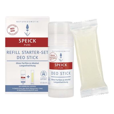 Speick Pure Refill Starter Set Deodorant Stick, 80 ml (10)