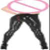 Latex Leggings for Women, Rubber Leggings, Crotch Zipper, Two-Way Zipper, Adjustable, Black, 3XL view 2