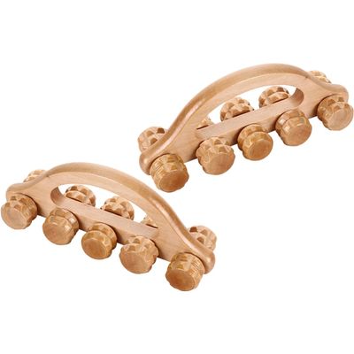 Shin Rollers, 2-Pack, Khaki, Portable