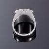 BIAIHQIE Cremation Memorial Cross Ring for Ashes, Engraved Stainless Steel Keepsake, 3.11 view 4