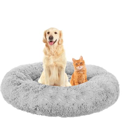 NENIUX Donut Cat & Dog Bed, Machine-Washable Pet Bed for Small, Medium & Large Pets, 130 cm/51 in