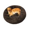 XIEMINLE Round Plush Donut Dog Bed, Machine Washable, 140 cm view 1