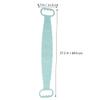 Silicone Back Scrubber, Long Body Exfoliating Shower Strap view 2