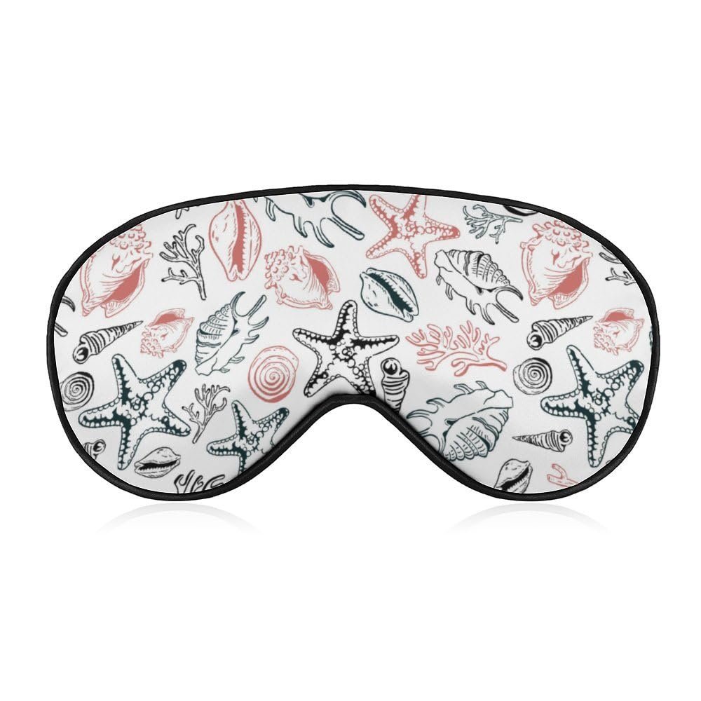 Colorful Starfish Sleep Mask