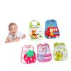 Toyvian EVA Bibs for Babies, 5 Pieces with Cartoon Designs view 1