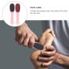 2-Piece Double-Sided Foot Care Tool Set, Pink Plastic view 4