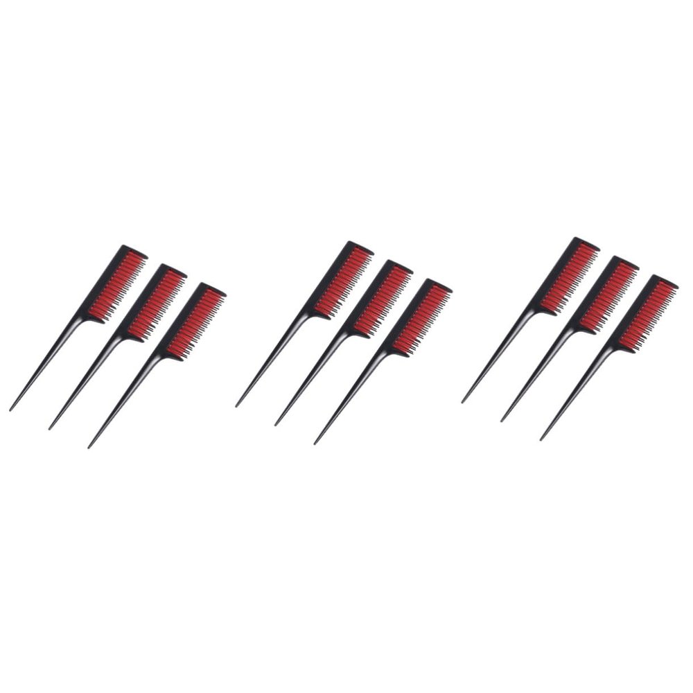 Beavorty 9-Piece Hair Dye Comb Set, Black