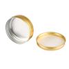 BPZXL 12-Pack 100 mL Gold Aluminum Tins with Screw Lids and Labels view 4