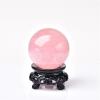 AtkitS Natural Rose Quartz Crystal Sphere, Energy Stone, Home Decor, Reiki (40–50 mm) view 1