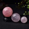 AtkitS Natural Rose Quartz Crystal Sphere, Energy Stone, Home Decor, Reiki (40–50 mm) view 4