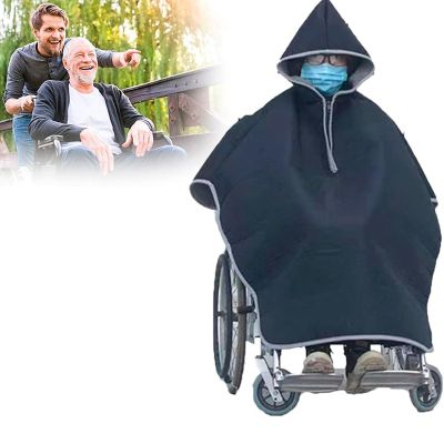 CEEBUS Wheelchair Blanket, Warm Windproof Winter Full-Body Cover, Universal Fit, Color B