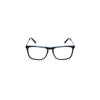 FILA Square Stainless Steel Eyeglasses, Glossy Blue/Azure Blue, Men's, VFI538 view 1
