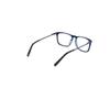 FILA Square Stainless Steel Eyeglasses, Glossy Blue/Azure Blue, Men's, VFI538 view 4
