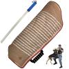 Dog Bite Sleeve Training Protection – Durable Jute Sleeve for Puppy Training view 1