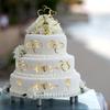 LWAIX Wedding Cake Topper, Mr & Mrs, Gold view 4
