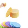 50 Turmeric Kojic Acid Cleansing Face Pads, Yellow view 1