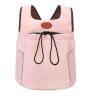 Breathable Mesh Pet Carrier Bag - Pink view 1
