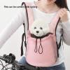 Breathable Mesh Pet Carrier Bag - Pink view 3