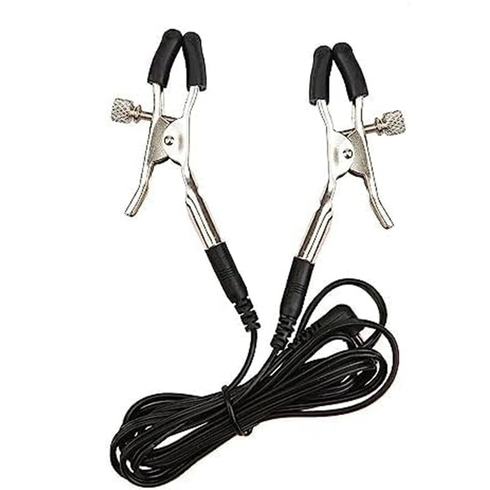 Stainless Steel Nipple Clamps with Electrical Stimulation