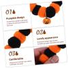 POPETPOP 8-Pack Halloween Cat Collars with Bows and Bells view 3