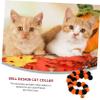 POPETPOP 8-Pack Halloween Cat Collars with Bows and Bells view 4