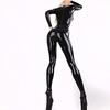 Latex Bodysuit with Zipper, Open Crotch, 3D Breast Design, XXL view 3