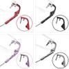 VekkEr Eyewear Temples, 1 Pair Metal Replacement Temples for Rimless Glasses, 1-Hole Repair Kit, Silver view 2