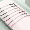 VekkEr Eyewear Temples, 1 Pair Metal Replacement Temples for Rimless Glasses, 1-Hole Repair Kit, Silver view 4