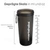 Smartshake Lite 4-Pack Unisex Protein Shaker Bottle, 800 ml | 27 oz, Leakproof Screw-Top Lid, BPA-Free, Fog Gray, Army Green, Black, Navy Blue view 4