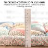 FUYAO Bohemian Patchwork Couch Cover view 2