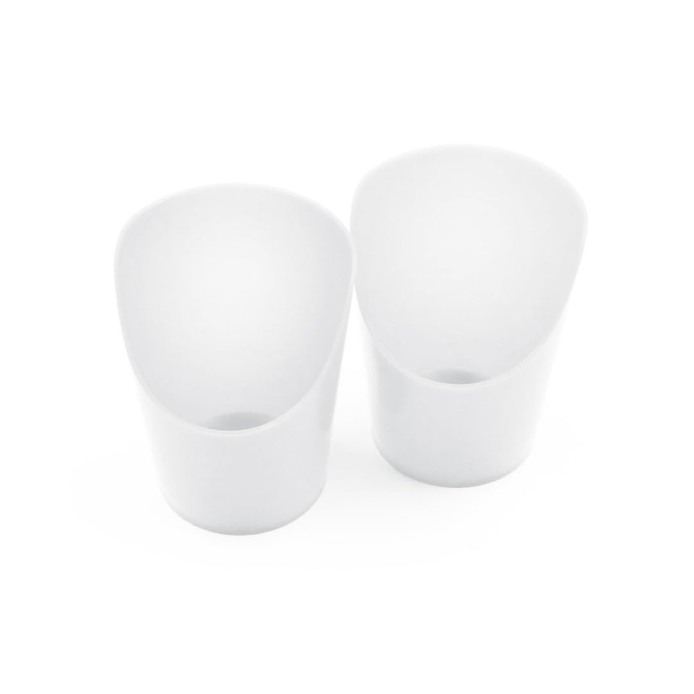 ARK Flexible Nose-Cutout Drinking Cups, 2-Pack, 50 mL, Transparent