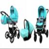 BabyLux Largo 3-in-1 Travel System with Carrycot, Stroller Seat, Infant Car Seat and Accessories view 1