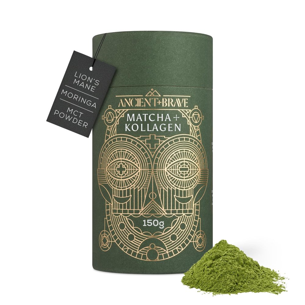 Ancient + Brave Matcha + Collagen | 150 g | 25 Recommended Servings
