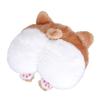 Toyvian Corgi Headrest Pillow, Plush and PP Cotton, White view 1