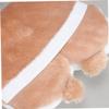 Toyvian Corgi Headrest Pillow, Plush and PP Cotton, White view 3
