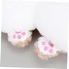 Toyvian Corgi Headrest Pillow, Plush and PP Cotton, White view 4