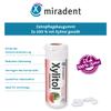 miradent Xylitol Dental Care Gum, Watermelon, 30 Pieces (1 x 30 g) | Fruity Flavor | Sugar-Free | Vegan | Cavity Prevention | On the Go view 2