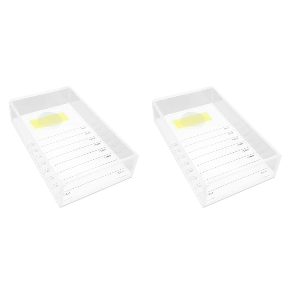 Beavorty 2-Piece False Eyelash Storage Box Set