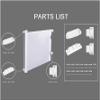 Retractable Stair Gate, 0–300 cm, for Babies and Pets, Indoor and Outdoor Use view 4