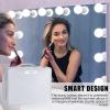 Queboom Travel Makeup Bag, Light Gray view 3