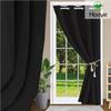 Privacy Blackout Curtain 280 x 120 cm, Black, 1 Piece (H x W) view 2