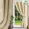 Privacy Curtains 160 x 180 cm, Opaque, Beige, 1 Piece (H x W) view 2