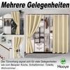Privacy Curtains 160 x 180 cm, Opaque, Beige, 1 Piece (H x W) view 3