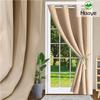 Privacy Curtain 245 x 140 cm, Grommet Panel, Blocks Sunlight and Harmful UV Rays, Beige, 1 Piece (H x W) view 2