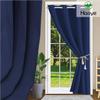 Thermal Privacy Curtain 274 x 132 cm, Soft Blackout Curtain, Jewel Blue, 1 Piece (H x W) view 2