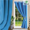 Privacy Blackout Curtain for Door, 262 x 140 cm, Opaque, Blue, 1 Piece (H x W) view 2
