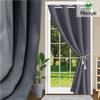 Privacy Curtain Panel 160 x 140 cm, Insulating, Dark Gray, 1 Piece (H x W) view 2