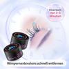 Beauty7 Eyelash Glue Remover Cream for Extensions, Blueberry Scent, 5 ml view 4