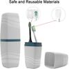 Pumuky 3-Piece Toothbrush Case and Travel Rinse Cup Set view 4