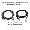 Karlak 2-Piece Nose Service Cable Replacement for Tesla Model S/X 2012–2016 and 3/Y view 4